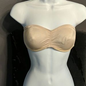 Vintage ILGWU 34C Nude Bandeau with underwire